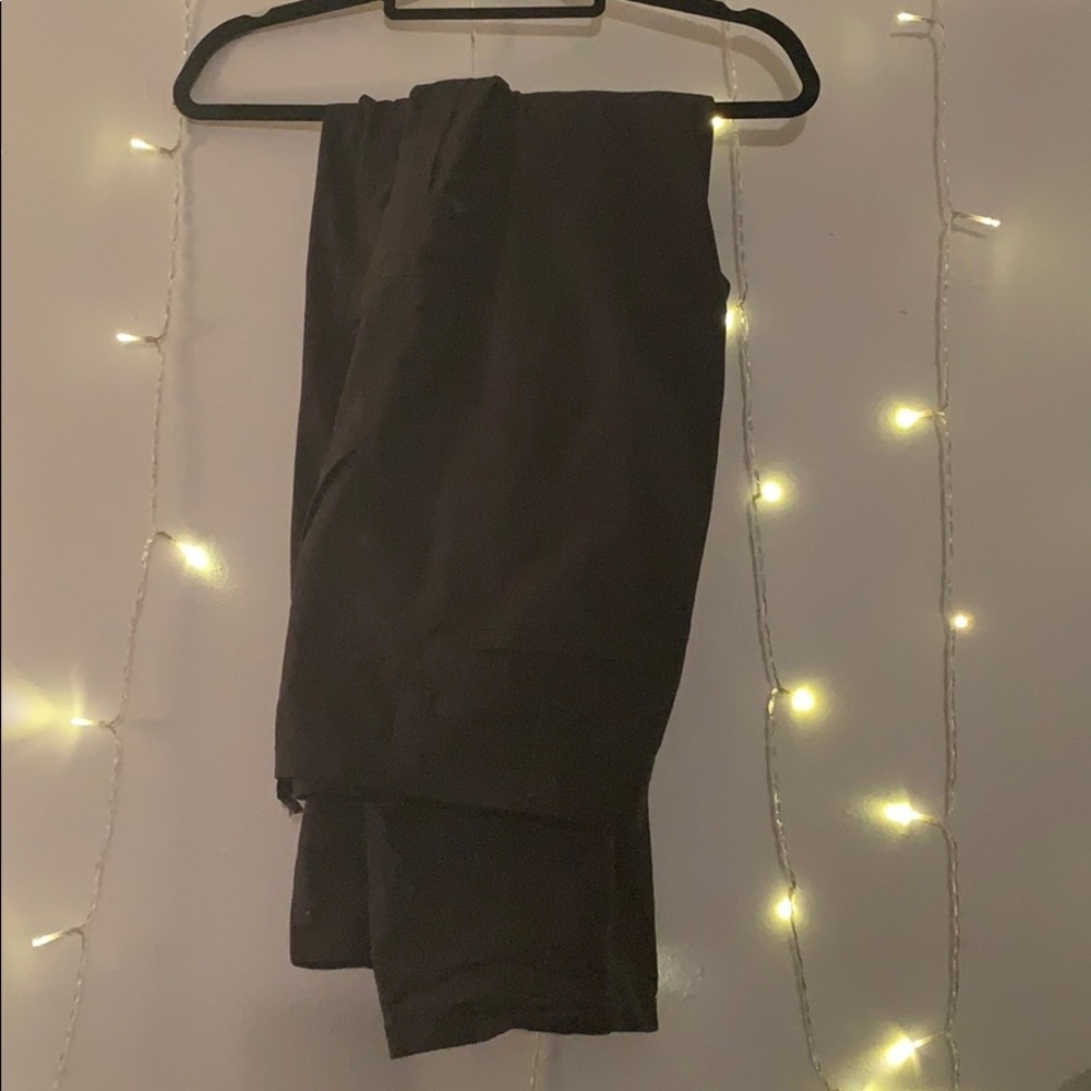 Black wrangler cargo pants